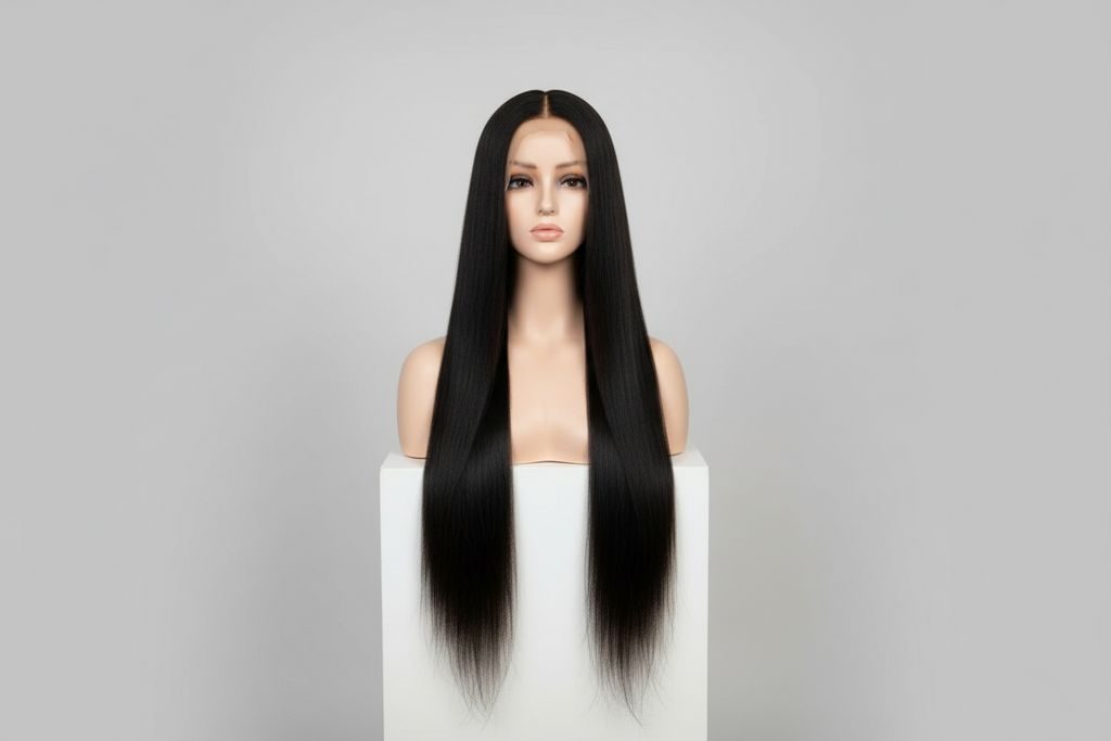 360 Lace Wig Human Hair Natural Color High Quality Bone Straight HD Lace Frontal Wigs Vietnamese One Donor Hair