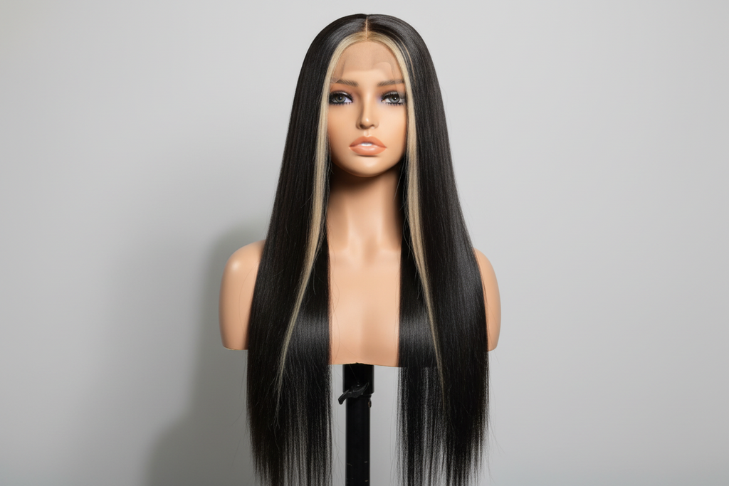 Bone Straight Birthmark Wig Luxury Quality 100% Raw Vietnamese Hair